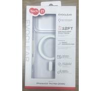 TECH 21, EVOCLEAR CLEAR MAG SAFE CASE FOR IPHONE 17 PRO MAX, 12FT IMPACT TESTED
