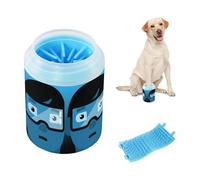 Tech Addiction Look Reusable Dog Cleaner Washer and Massager with Silicone Brush Soft Feet Cleaning Kit Suitable for Small, Medium, Large Breed Dogs