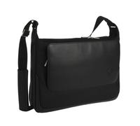Tech Air 6501 15.4 Premium Casual Leather Messenger - Black