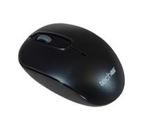 Wireless mouse black. Silent button feature