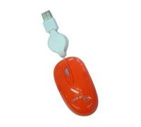 Tech air XM506 800dpi Optical USB Mouse - Orange (USB, Óptico, 800 dpi, Orange, Windows 98/ME/NT/2000/XP/Vista/Windows 7 Mac OS, 160 x 90 x 139 mm)