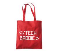Tech Baddie Computers IT Tote Shopping Bag 10 Litres Capacity 42 x 38cm