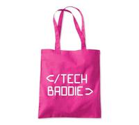 Tech Baddie Computers IT Tote Shopping Bag 10 Litres Capacity 42 x 38cm