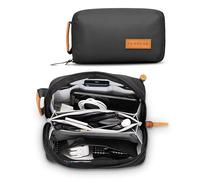 Tech Bag and Electronics Organizer Bag for Travel (Black)