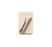 Tech Candy Bare Necessities Phone Back Pocket, Natural - Universal, Suction Cups - Holds Money, Credit Cards, Lip Gloss, & More - No Residue, Convenient