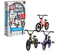 TECH DECK, BMX Finger Bike 3-Pack, Collectible and Customizable Mini BMX Bicycle Toys for Collectors, Kids Toys Ages 6 and Up (Amazon Exclusive)