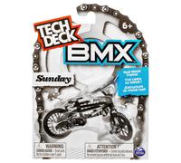 Tech Deck Bmx Sunday Black Finger Bike Awesome Stunts Tail Real Metal Frame New