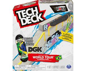 Tech Deck, Build-A-Park World Tour, Ramp Set with Signature Fingerboard (Styles Vary) for ages 6 and