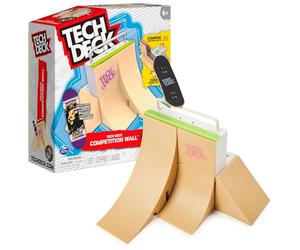 Tech Deck, Competition Wall X-Connect Park Creator, Customisable and Buildable Ramp Set with Exclusive Fingerboard, Kids Toy for Boys and Girls Ages 6 and up
