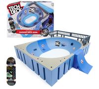 Tech Deck, Daewon Mega Bowl, X-Connect Park Creator, Customisable and Buildable Ramp Set with Exclusive Fingerboard, Kids' Toy for Ages 6 and up