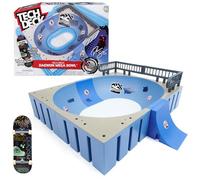 Tech Deck, Daewon Mega Bowl, X-Connect Park Creator, Customisable and Buildable Ramp Set with Exclusive Fingerboard, Kids’ Toy for Ages 6 and up