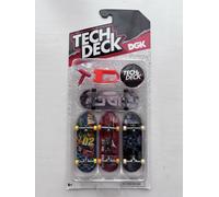 Tech Deck Fingerboard 4 Pack DGK 96mm Mini Skateboards Set
