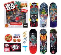 Tech Deck, Godzilla Sk8shop Fingerboard Bonus Pack, Collectible and Customisable Mini Skateboards, Kids’ Toys for Ages 6 and up