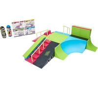 Tech Deck, Neon Mega Park X-Connect Creator, Glow-In-The-Dark Customisable Ramp