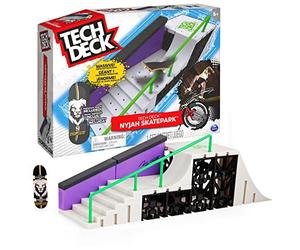 Tech Deck Nyjah Skatepark X-Connect Park Creator, Massive Customizable Skatepark Ramp Set with Exclusive Fingerboard, Kids Toy for Ages 6 and up, 6060504