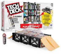 Tech Deck , Play and Display Transforming Ramp Set and Carrying Case with Exclusive Fingerboard, Kids Toy for Ages 6 and up