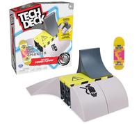 Tech Deck, Power Flippin, X-Connect Park Creator, Customisable and Buildable Ramp Set with Exclusive Fingerboard, Kids Toys for Boys and Girls Ages 6 and up