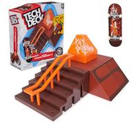 Tech Deck, Pyramid Shredder 2.0, X-Connect Park Creator, Customisable and Buildable Ramp Set with Exclusive Fingerboard, Kids’ Toy for Ages 6 and up