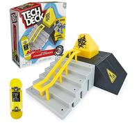 Tech Deck, Pyramid Shredder, X-Connect Park Creator, Customisable and Buildable Ramp Set with Exclusive Fingerboard, Kids’ Toy for Ages 6 and up (Styles Vary)