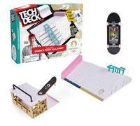 Tech Deck Shane ONeills Olympic Games Paris 2024 Ramp Customizable X-Connect Park Creator Playset & Exclusive Fingerboard Kids Toy for Ages 6+