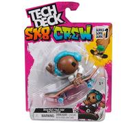 Tech Deck Sk8 Crew, Exclusive Fingerboard with Assistive Figure, Collectible and Customisable Mini Skateboards, Kids’ Toys for Ages 5 and up (Styles May Vary)