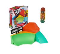 Tech Deck, Quarter Bowl Ruckus X-Connect Park Creator, Customisable and Buildable Ramp Set with Exclusive Fingerboard, Kids’ Toy for Ages 6 and up