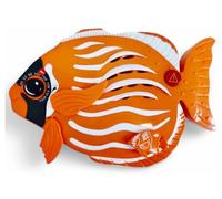 Tech Express Angel Fish Radio AFR1-BT. FM Radio, Water Resistant Bluetooth, Speaker, Push Button Siren. Novelty Angel Fish Shower Radio, Rechargeable Battery & USB Charger Lead (Orange/White)