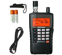 Tech Express UBCD160DN UK Version Pre-PROGRAMMED Airband AM/FM Digital Radio Scanner Compatible with Uniden UBCD160DN, 25-520MHz, 756-960MHz, 1000 Memory, Rechargeable Batteries, USB Charger Data Lead