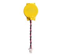 Tech-Fan © CR2016 3V CMOS Battery, JST-SHR-02V 1.0mm Connector, RTC BIOS Replacement Battery, Compatible with Lenovo ThinkPad X390, X395, T490s, T495s