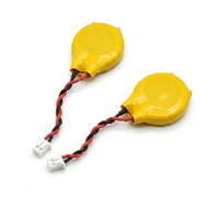 Tech-Fan CR2032 Lithium 3V Battery, Pack of 2, CMOS RTC BIOS Battery Compatible with Lenovo ThinkPad T400 T400s T410 T410s T420 T420s T430 T430s T470s, T480, T500 T510, 2 Pin Connector