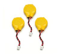 Tech-Fan CR2032 Lithium 3V Battery, Pack of 3, CMOS RTC BIOS, 2 Pin Connector, Compatible with Lenovo ThinkPad X31-32, X40-41, X60-61, X200-280, X300-301, X370-395, X400 Series
