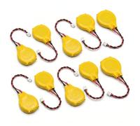 Tech-Fan CR2032 Lithium Battery 3V Pack of 10 CMOS RTC BIOS Battery Compatible with Lenovo ThinkPad L380, L410, L420, L430, L440, L450, L460, L470, L480, L490, L510, L520, L530, L540, L560. L570, L580