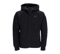 Tech Fleece Full-Zip Hoodie Woman- female- Nike- Long Sleeve Training Tops- Black- M- Sport M