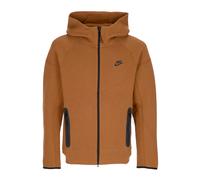 Tech Fleece Zip Hoodie Lt British Tan/Black - male - Nike - Long Sleeve Training Tops - Brown - S - Sport S