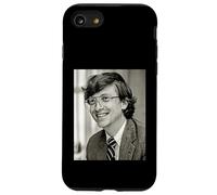 Tech Giant Bill Gates 1987 Portrait By Dick Barnatt Case for iPhone SE (2020) / 7/8