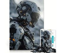 Tech Guardian Jigsaw Puzzles for Teenagers 1000 Piece Pure Logic Toy Quiet Calm Clean Cut Wall Art Decor (38x52cm)