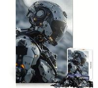 Tech Guardian Jigsaw Puzzles for Teenagers 1000 Piece Pure Logic Toy Quiet Calm Clean Cut Wall Art Decor (38x52cm)