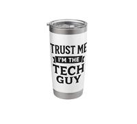 Tech Guy Funny Saying Vintage IT Support Stainless Steel Insulated Tumbler
