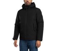 Tech Hooded Short Jacket Black XL