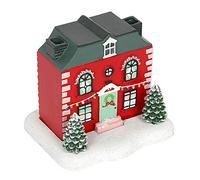 Tech Island Incense Holder, Cone Burner, Incense Burner Ceramic Gingerbread House, Aromatherapy Diffuser, Essential Cone Diffusers For Home, Room Décor (Christmas)
