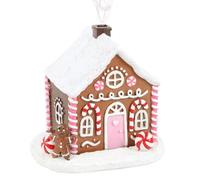 Tech Island Incense Holder, Cone Burner, Incense Burner Ceramic Gingerbread House, Aromatherapy Diffuser, Essential Cone Diffusers For Home, Room Décor(Sugarplum)