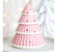 Tech Island Wax Burner, Ceramic Tree Oil Burne, Wax Melt Burners, Wax Melts, Aromatherapy Diffuser, Oil Diffuser, Essential Oil For Diffusers For Christmas Home Decor, Room Décor (Pink)