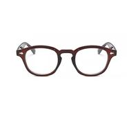 TECH-LINE-DIRECT 2022 Glasses (Brown) Frame Men Johnny Depp Style Designer Glasses Women Optical Spectacle Frames Vintage Clear Lens Eyeglasses Male