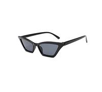 TECH-LINE-DIRECT FASHION ACCESSORIES Black Small Cat Eye Sunglasses Vintage Square Shade Women Eyewear
