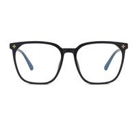 TECH-LINE-DIRECT FASHION ACCESSORIES Blue Light Blocking Glasses women Anti Glare UV Filter Computer Gaming Glasses Retro square Eyeglasses (Black)