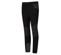 Regatta Boys Tech Mountain Isoflex Durable Walking Trousers. Water Repellent & Elasticated. Suitable for Walking & Hiking. Black