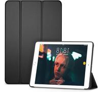 [TECH SHEK] iPad Mini 5 2019/Mini 4 2015 (5th/4th Generation 7.9 inch) • Slim Lightweight Smart Shell Stand Cover • with Translucent Frosted Back Protector • with Auto Wake/Sleep • (Black)