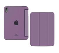 [TECH SHEK] Smart for iPad 10th Generation Case 2022, Slim Stand Hard PC Translucent Back Shell Smart Cover Case for iPad 10th Gen 10.9 inch 2022, Support Touch ID, Auto Wake/Sleep (Purple)