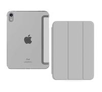 [TECH SHEK] Smart for iPad 10th Generation Case 2022, Slim Stand Hard PC Translucent Back Shell Smart Cover Case for iPad 10th Gen 10.9 inch 2022, Support Touch ID, Auto Wake/Sleep (Grey)