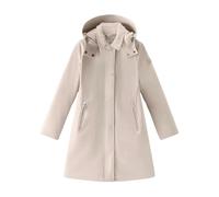 Tech SoftShell Trench Coat with Detachable Hood - male - Woolrich - Parkas - Beige - XS - Coats XS